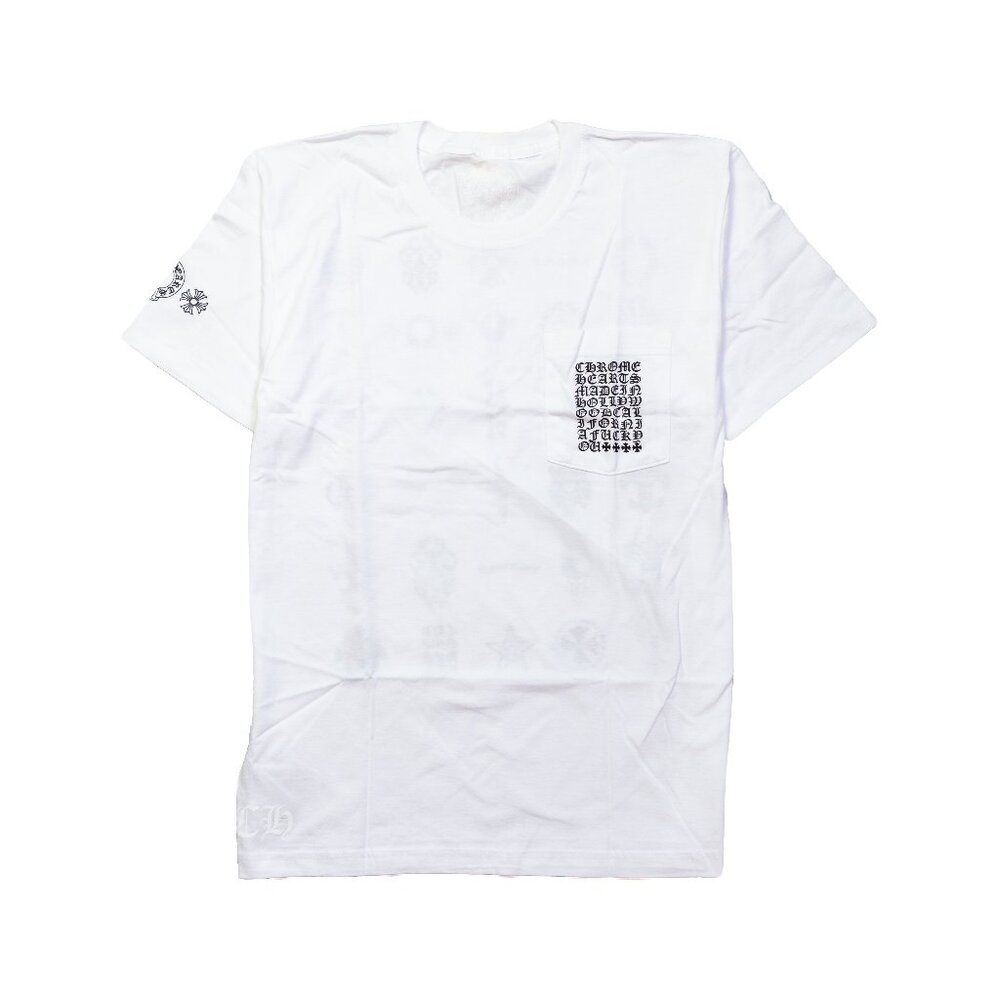 Chrome Hearts Gradient Logo T-Shirt White